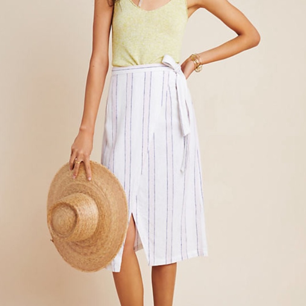 NTW Anthropologie Wrap Skirt